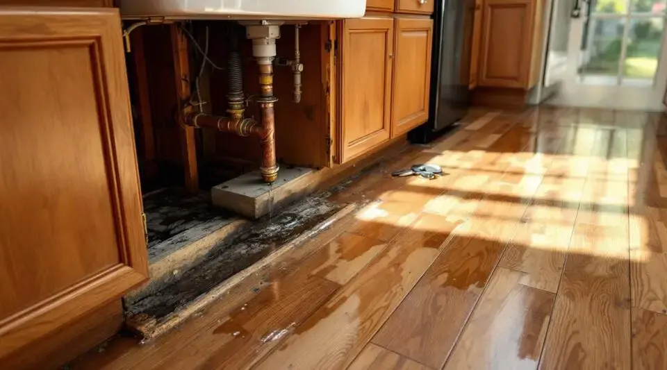 Kitchen Leak Damage Repair Honolulu
